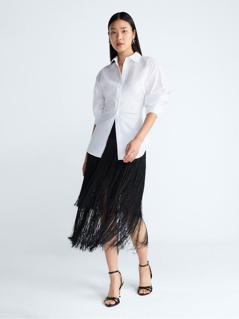 Devil Wears Prada Scoop Collection Women's and Women's Plus Fringe Skirt, Sizes 0-26W | Walmart (US)