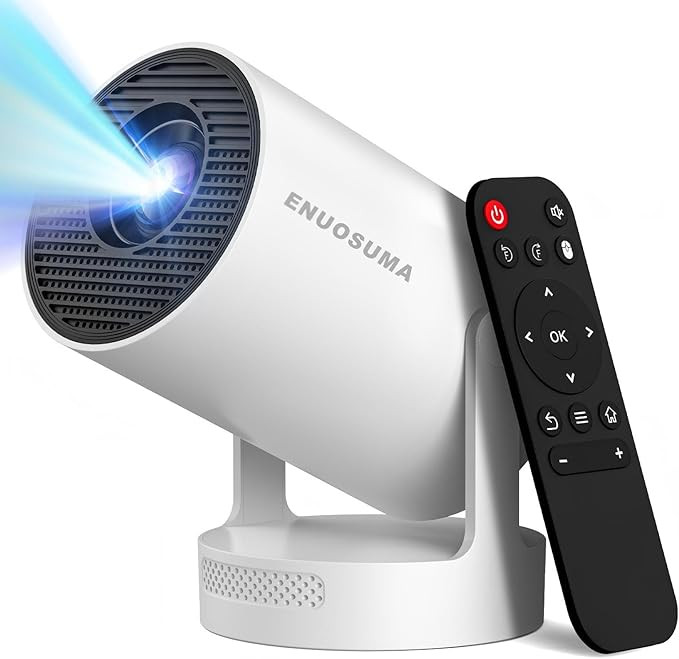 Mini Portable Projector with Wifi6 and Bluetooth, 4K Projector Support 5w Sound Base Speaker, 160... | Amazon (US)