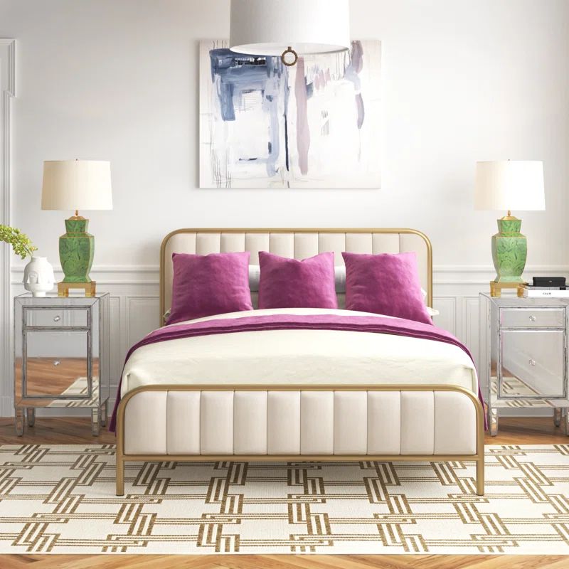 Melle Upholstered Platform Bed | Wayfair North America