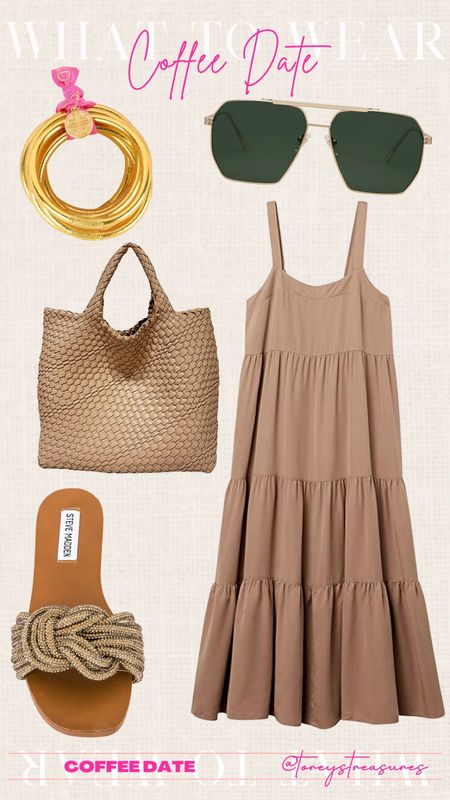 Summer dress, summer style. Summer sandals, summer bag 

#LTKstyletip #LTKSeasonal #LTKunder50