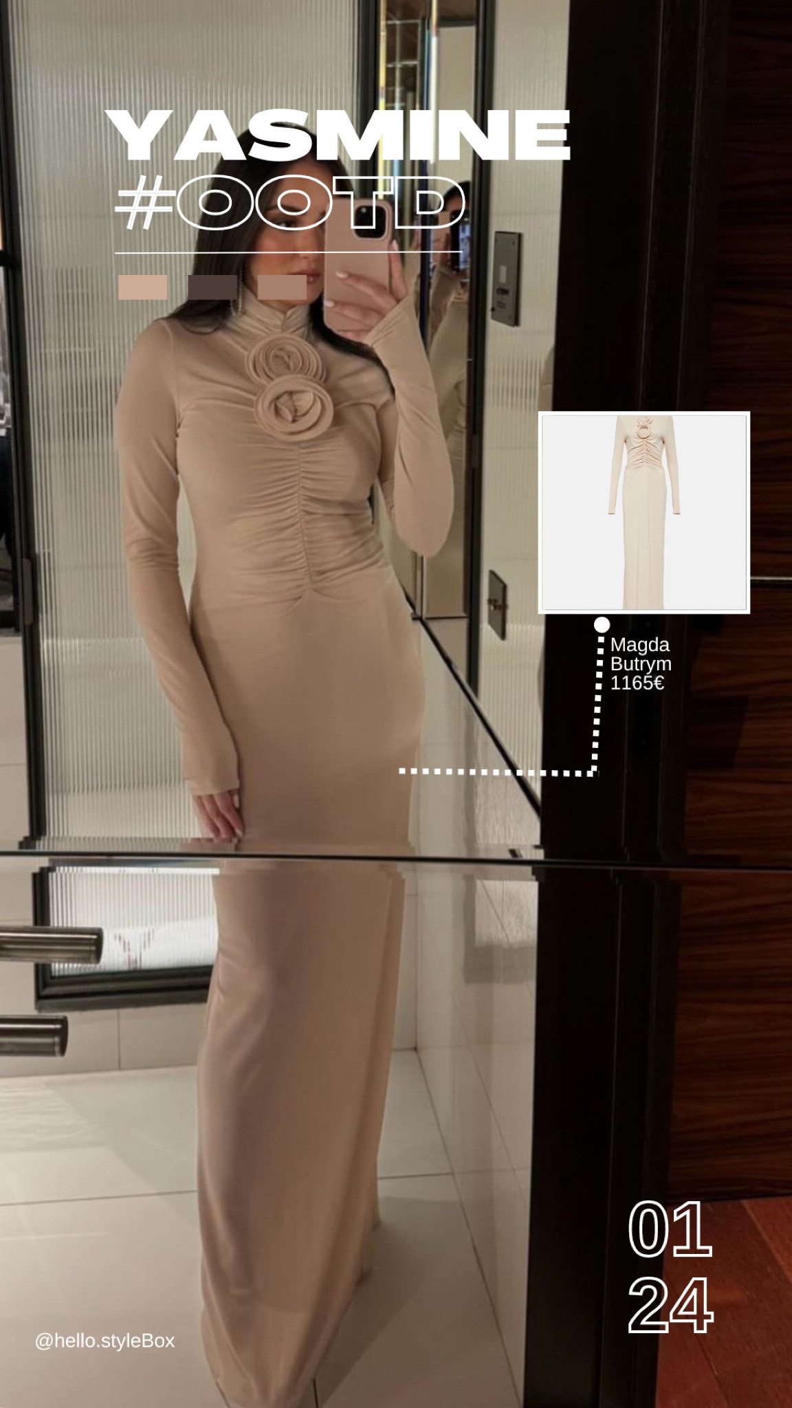 Yasmine 01/24 first look of the year . 
We all need this dress 🔥🔥🔥

#LTKGiftGuide #LTKMostLoved #LTKSeasonal