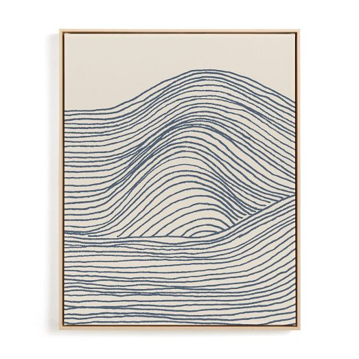 Rolling Waves Print Wall Art by Minted for West Elm | West Elm (US)