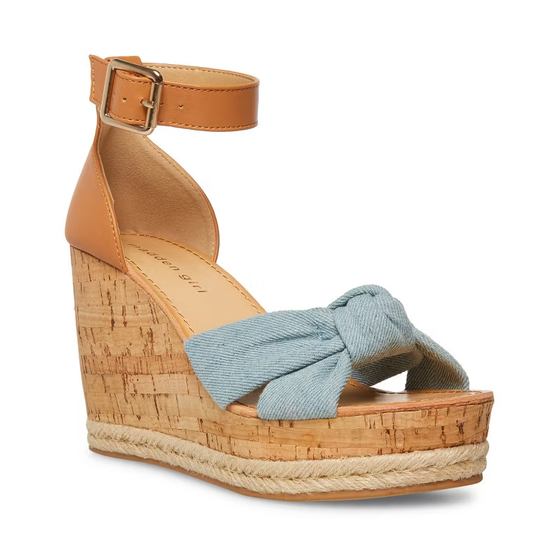Collette Cork Wedge with Adjustable Ankle Strap | Target