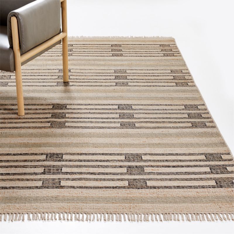 Robalio Jute Flat Weave Rug | Crate & Barrel | Crate & Barrel