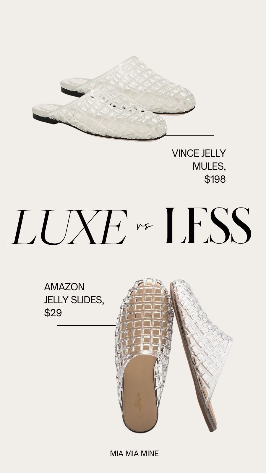 Save or splurge Vince jelly sliced 
Amazon jelly flats that look designer
Summer shoe picks

#LTKmomlife #LTKTravel #LTKOver40