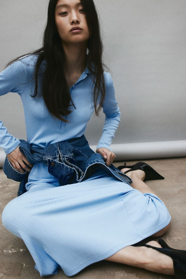 Collared Jersey Dress | H&M (US + CA)