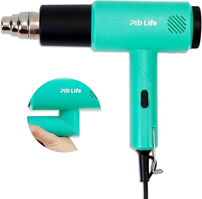 PYD Life Heat Blower Gun for Sublimation Blanks Shrink Wrap Film 110V Hot Air Gun for Shrink Wrap... | Amazon (US)