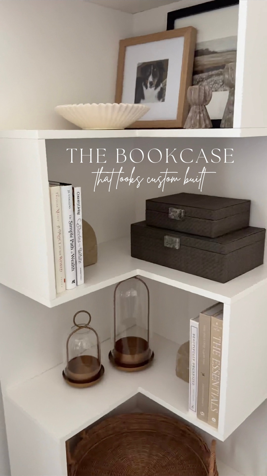 Such a good mix of style + storage 🤎 I’m using this bookcase to display decor in my home office, but it would also be perfect for back-to-school! Plenty of room for books, supplies, baskets, and decor, plus drawers to keep the clutter tucked away.

#LTKHome