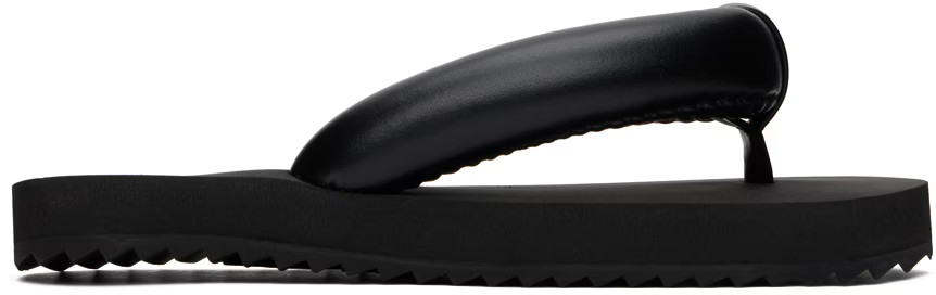 Black Suki Flip Flops | SSENSE