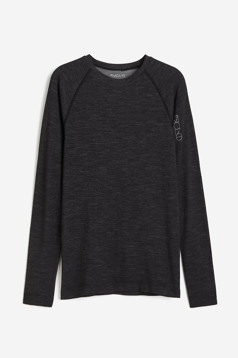 Unterziehshirt aus DryMove™-Wollmischung | H&M (DE, AT, CH, NL, FI)