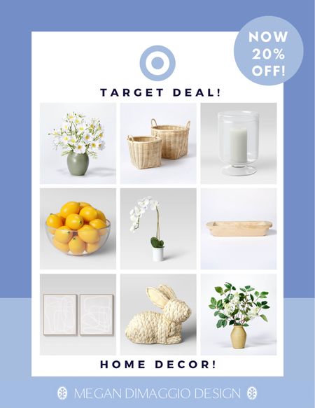Happy Monday!! Hope you had a wonderful weekend! 🤗 I’m sharing so more amazing Target Deals!!

Including 20% OFF home decor, including new Easter decor 🙌🏻🐰, mirrors, pillows and todays the LAST DAY to get up to 25% off select furniture!! 🏃🏼‍♀️🏃🏼‍♀️🏃🏼‍♀️🎯

#LTKunder50 #LTKhome #LTKsalealert
