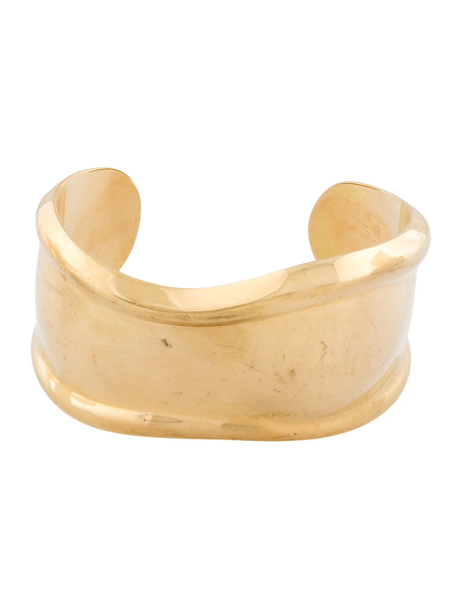 18K Small Bone Cuff Bracelet | The RealReal