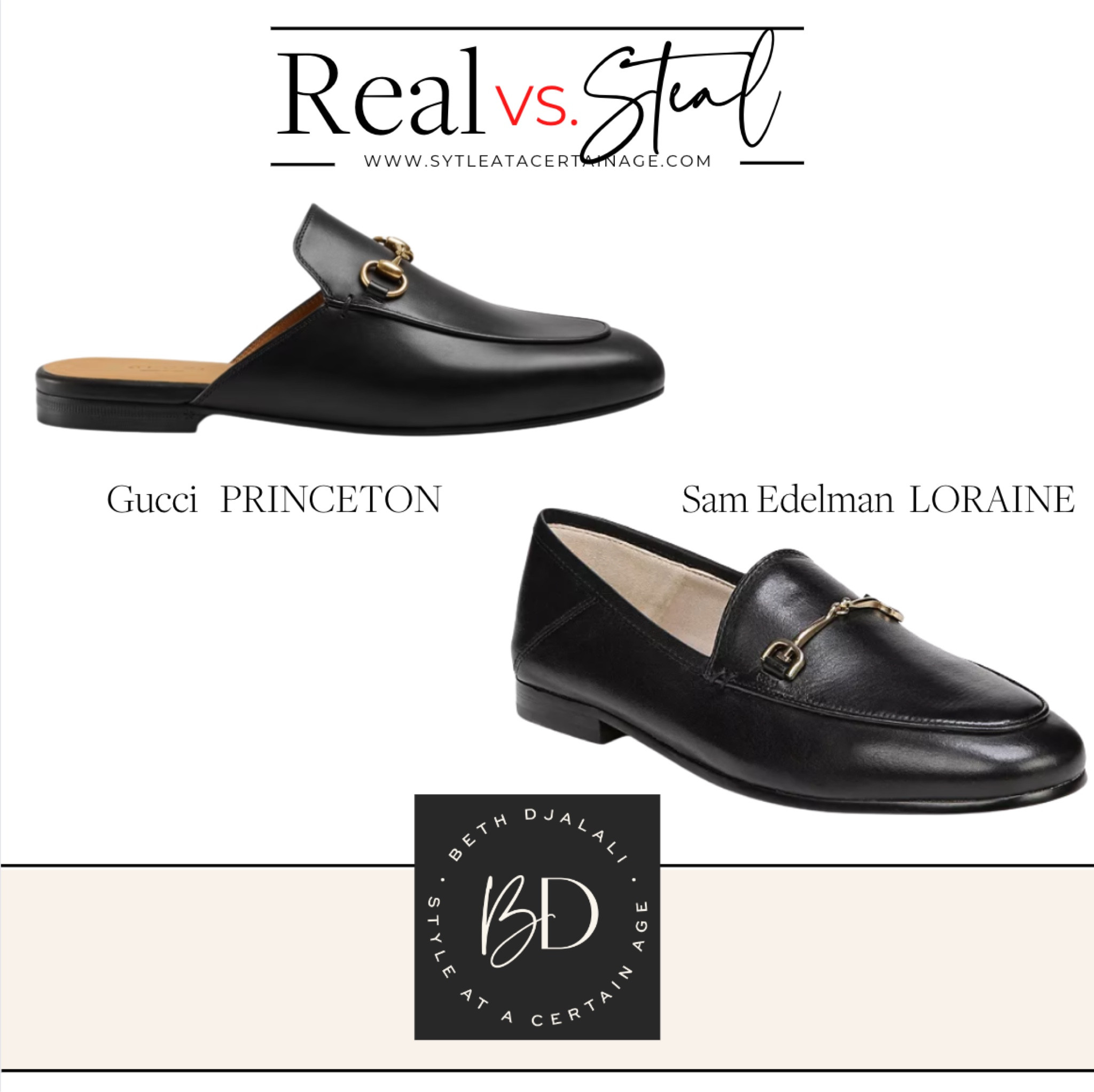 Real vs. steal Gucci edition