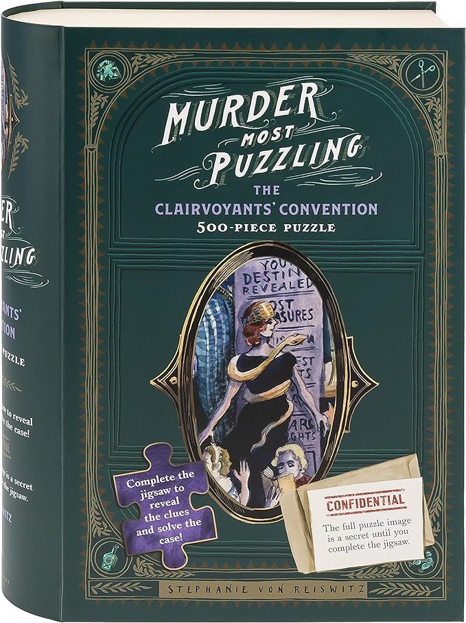 Murder Most Puzzling: The Clairvoyants' Convention 500-Piece Puzzle | Amazon (US)