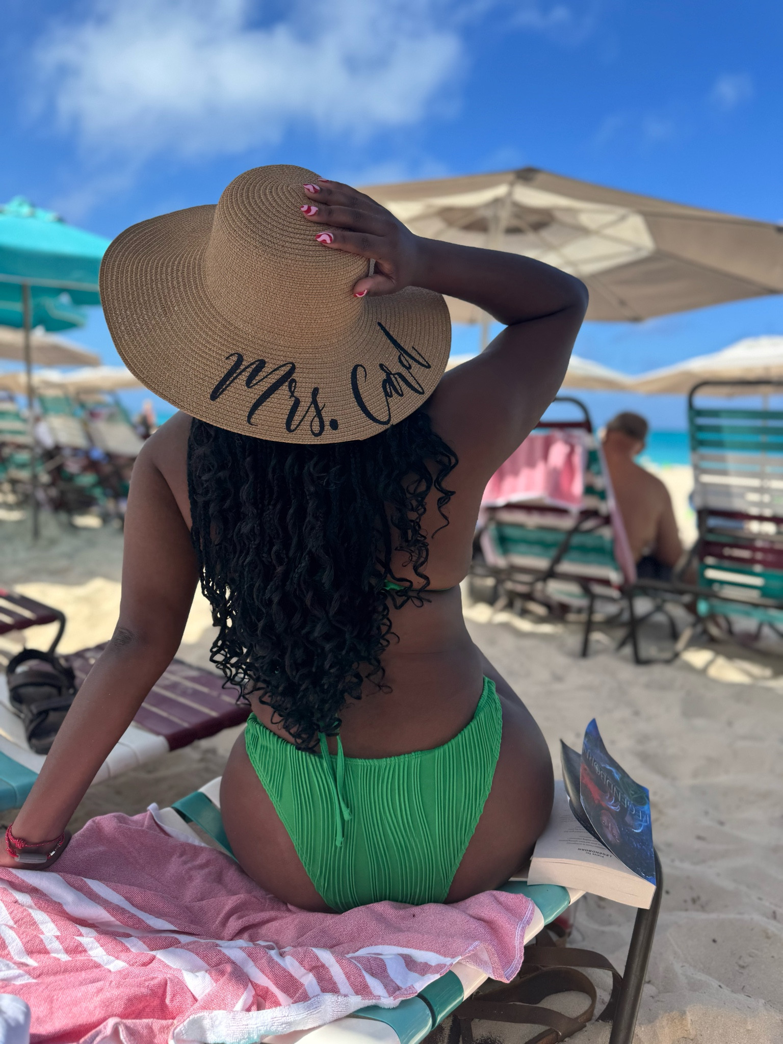 Green bikini 

#LTKTravel #LTKSwim #LTKFindsUnder50