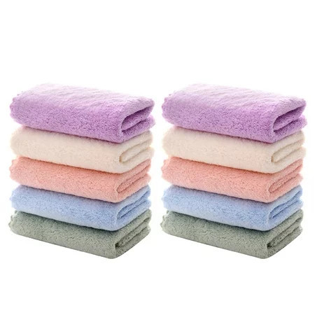 Towel Facial Wash Cloth Washcloth Face Microfiber Cleaning Reusable Fast Cloths Drying Cleansing Remover Makeup Tower | Walmart (US)