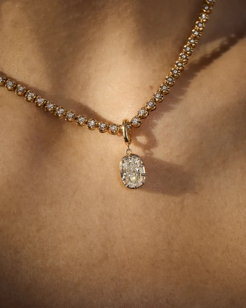 The Diamond Georgian Pendant | Luv Aj Inc.
