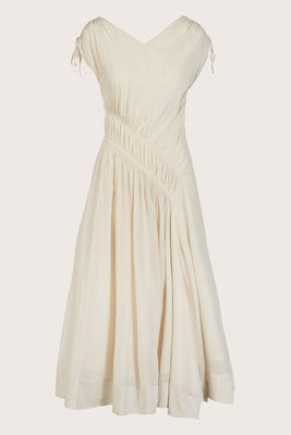 Zephyr Dress in Ivory | Merlette NYC