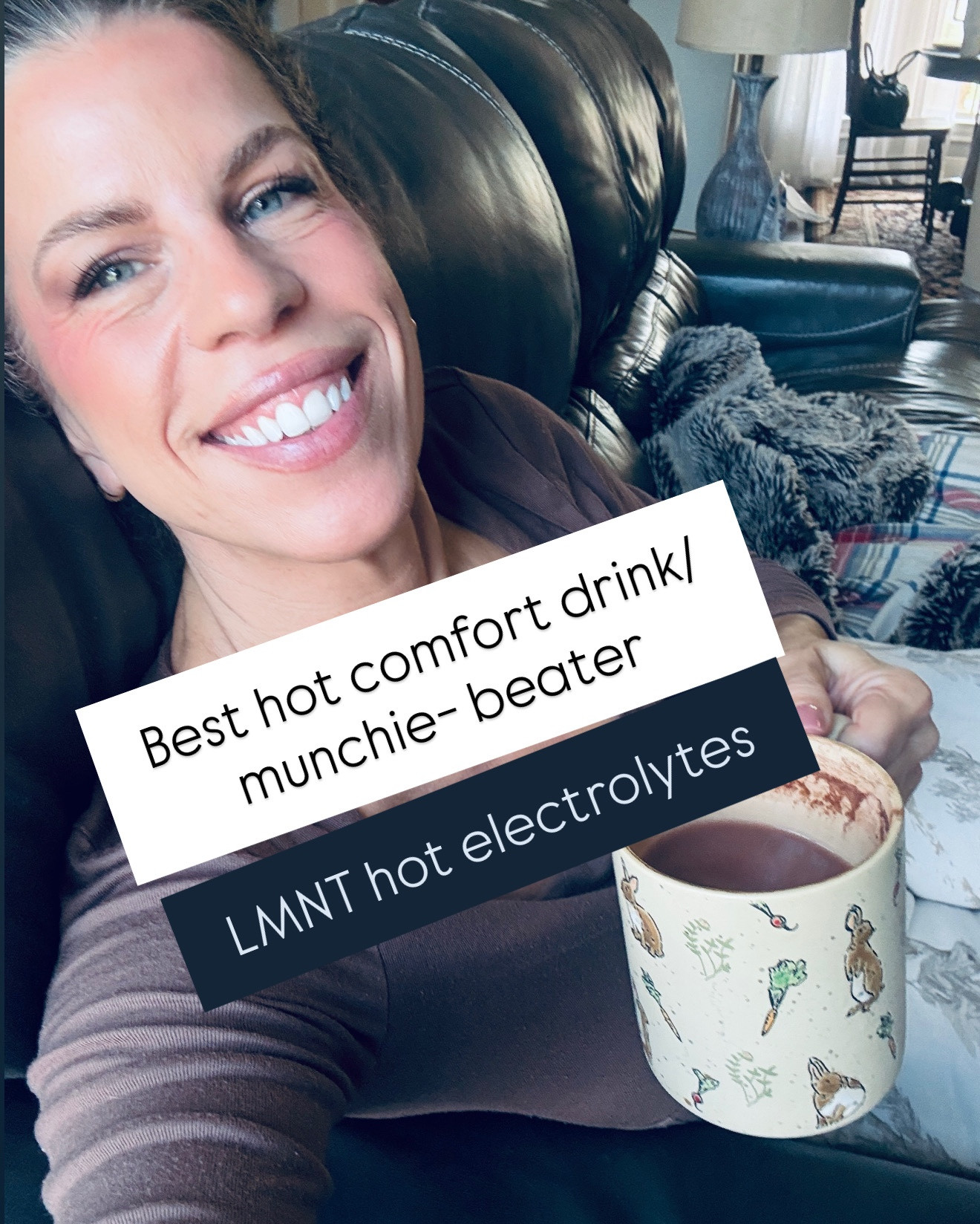 What feels better than taking off your church clothes, getting into jammies and sipping a hot drink? Can’t think of much! Happy Sunday! 

PS. The best comfort drink/munchie beater is the LMNT chocolate caramel electrolyte drink.  

#LTKselfcare #LTKdayinmylife