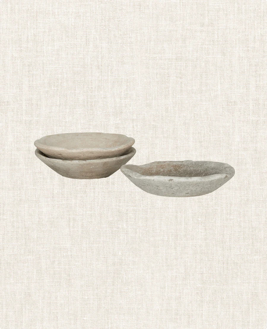 Olive Ateliers Antique Marble Bowl - Raw from India | Olive Ateliers