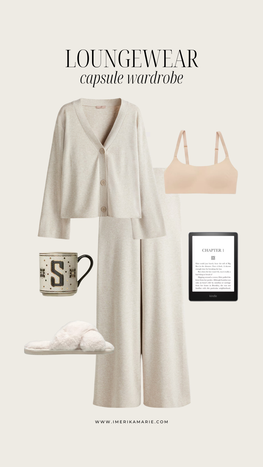 loungewear capsule wardrobe. loungewear outfit. matching set. slippers. 

 

#LTKPetite #LTKFindsUnder100 #LTKStyleTip