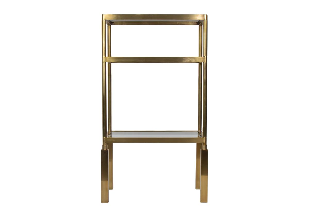 BEATRICE BRASS ETAGERE | Alice Lane Home Collection