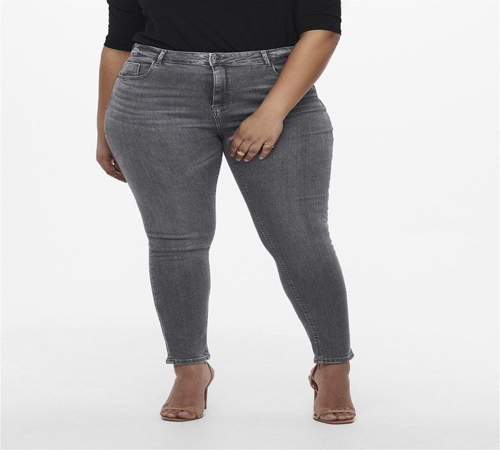 Curvy CarLaola Life HW Skinny Fit Jeans | ONLY® | Only.com