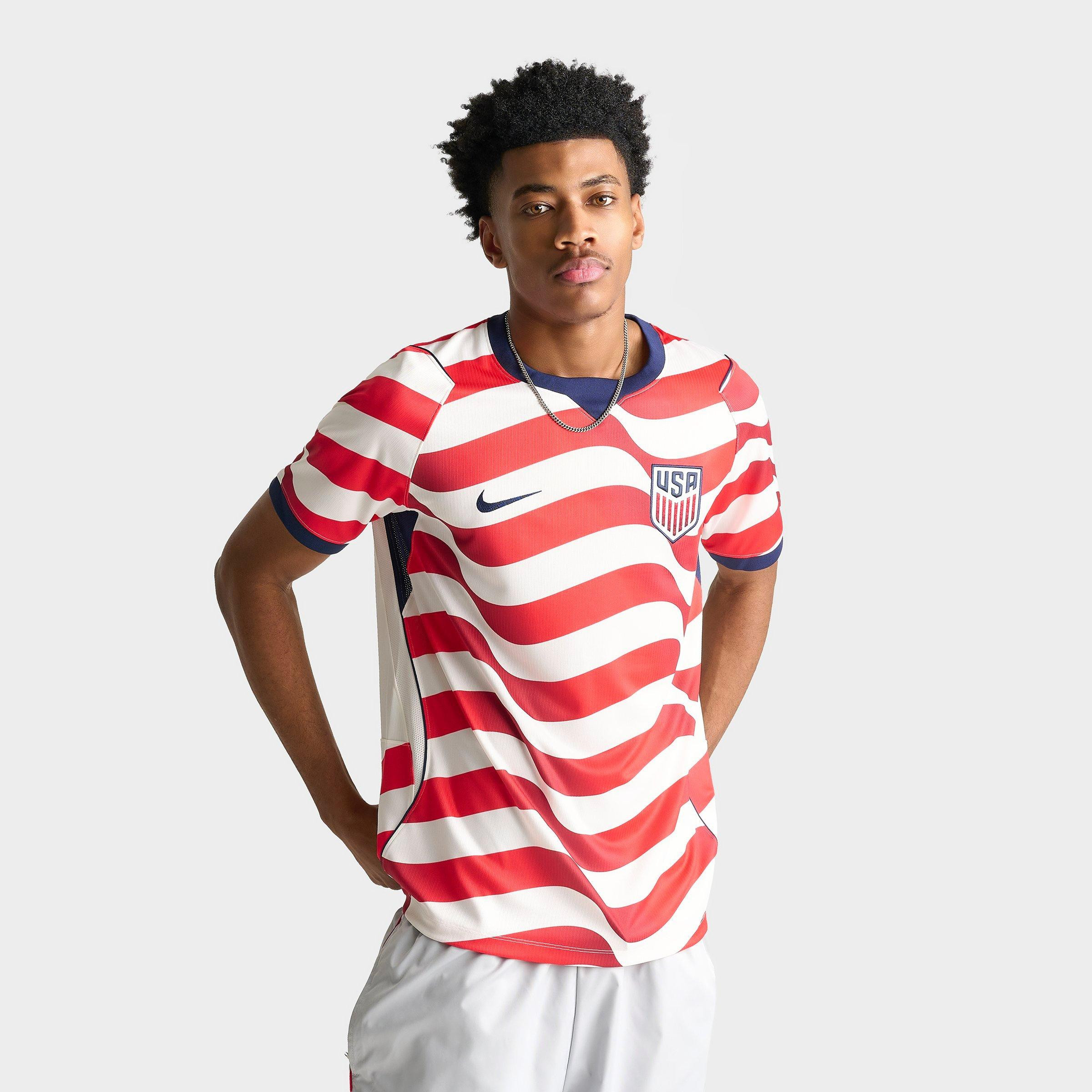 Men's Nike USA 2026 Stadium Home Dri-FIT Replica Soccer Jersey | JD Sports (US)