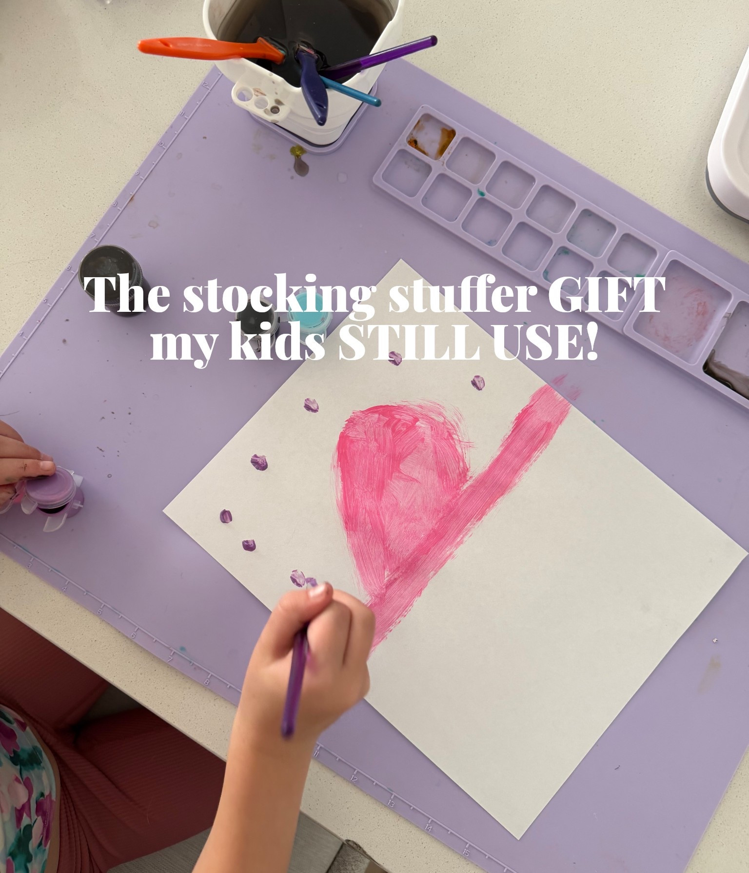 If you're looking for affordable stocking stuffers that your kids will use for more than a week, these paint mats are awesome! #gifts #giftguide #giftsforkids #paintmat #painting #kidsactivity #kids #christmas #paint #indooractivitiy #affordablegifts

#LTKCyberWeek #LTKHoliday #LTKGiftGuide