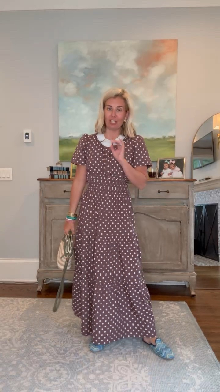 Nothing basic about this dress!! Yall sold it out in second last time I wore it! I’m in xs dress, jacket and 8 shoes tts. 

*use Catherine20 for 20% off my bracelets

#LTKdayinmylife #LTKSeasonal #LTKOver40