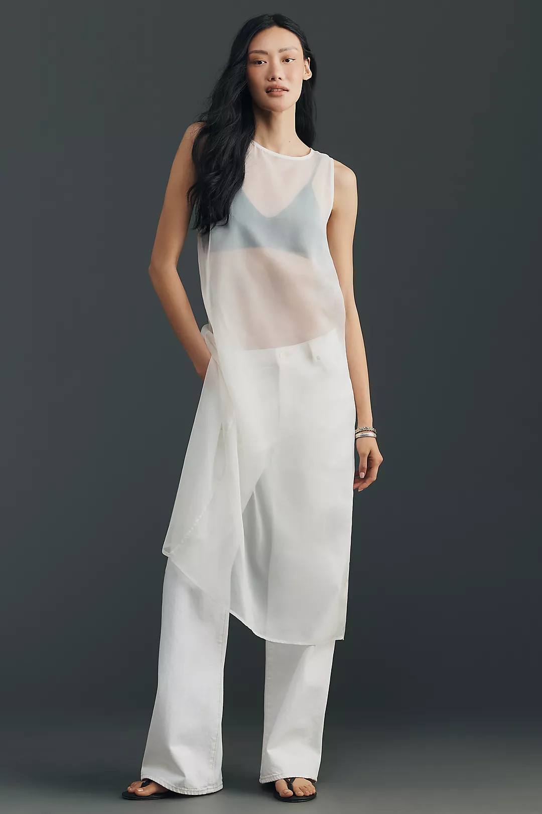 Sunday in Brooklyn Sheer Maxi Tunic | Anthropologie (US)