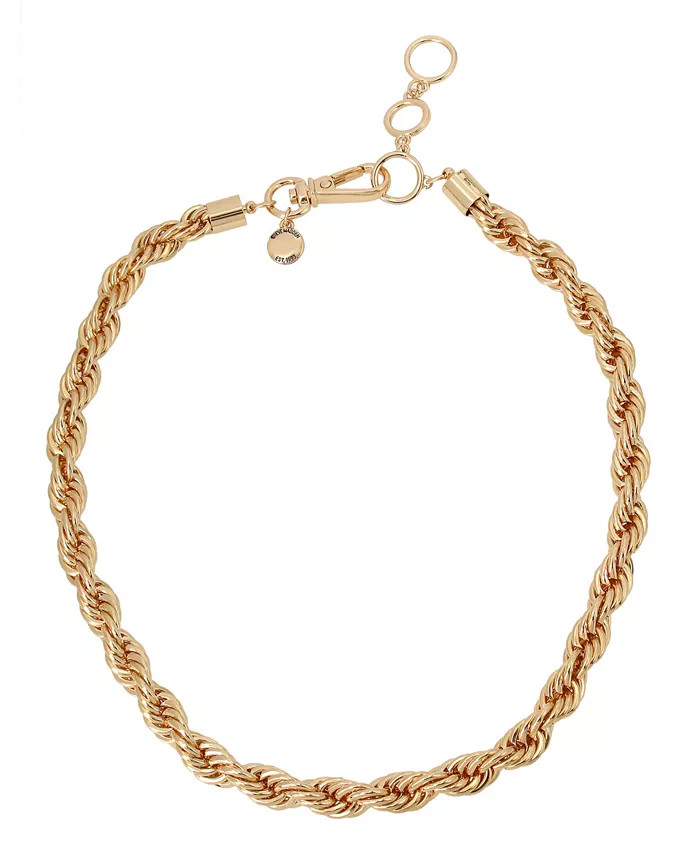 Steve Madden Chunky Rope Chain Necklace - Macy's | Macys (US)