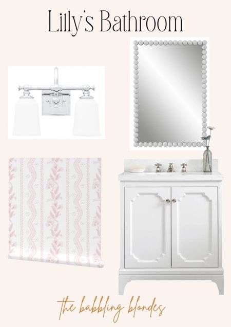 Lilly’s bathroom in the new house was newly updated so we aren’t doing much with it. Already has marble flooring and chrome finishes. Switching out toilet, vanity and lighting! 

#LTKfamily #LTKhome #LTKstyletip