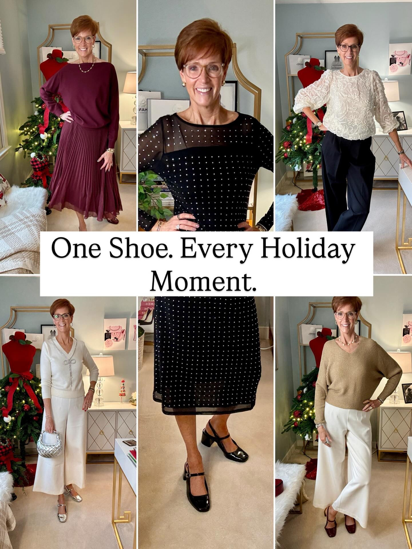 ✨ If I could only wear ONE shoe this holiday season… it would be this one.  #ad #macysstylecrew #macyspartner @macys @samandlibbyofficial

Want the links? Like, Follow & Comment SHOES and I’ll send links right to your DM.

Meet the Sam & Libby Grace Block Heel Slingback Mary Jane Pumps—my go-to holiday shoe that somehow works for every event on my December calendar.
I own them in black patent, cranberry patent, and silver patent, and they’ve taken me from:
 🎄 Holiday parties 👨‍👩‍👧 Family gatherings ❤️ Holiday date nights 🎁 Gift-shopping days ✨ New Year’s Eve

What I love most? ✔️ Walkable block heel ✔️ Polished but comfortable ✔️ Timeless style that works beautifully for women over 40

If you’re building a holiday wardrobe that actually works for real life, this is the shoe to start with.

🛍 Shop Sam & Libby at Macy’s through my Macy’s storefront (linked in bio) 👠 And be sure to follow @samandlibbyofficial for more holiday shoe inspiration
📌 Save this post for holiday outfit planning 💬 Tell me: Which color would you choose—black, cranberry, or silver? 📲 Share this with a friend who needs a comfortable holiday heel 🔔 Follow @atalldrinkofstyle for timeless style for women 40+

#SamAndLibby  #HolidayStyle  #WomenOver40Style  #MacysStyleCrew

#LTKTall #LTKHoliday #LTKOver40