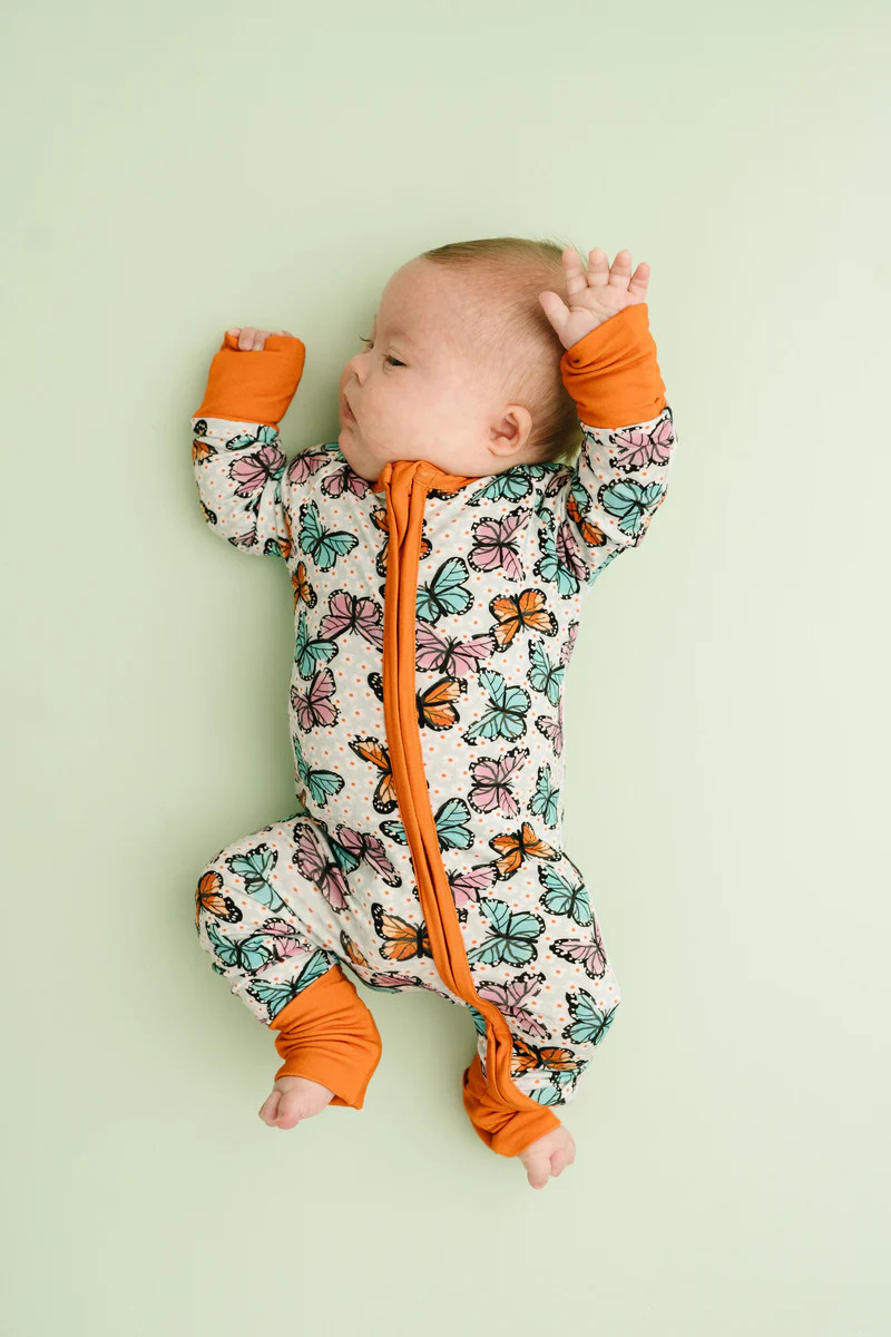 Spring Butterfly Bamboo Sleeper | Little One Shop Co