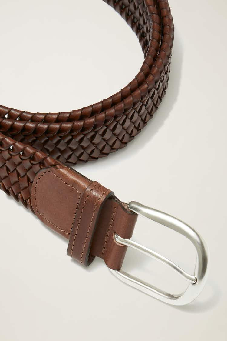 Leather Braided Belt | Bonobos (US)
