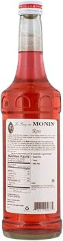 Monin - Rose Syrup, Elegant and Subtle, Great for Cocktails, Mocktails, and Soda, Gluten-Free, No... | Amazon (US)