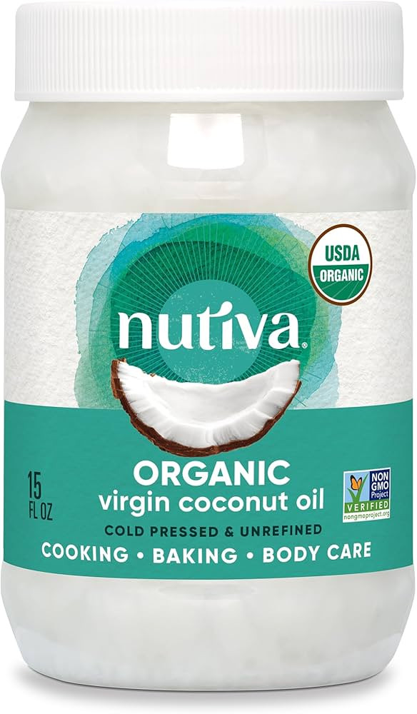 Nutiva, Organic Coconut Oil, 15 Fl Oz | Amazon (US)