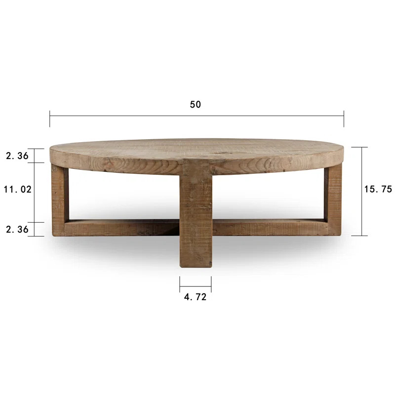 Lily's Living Cross Legs Coffee Table | Wayfair | Wayfair North America