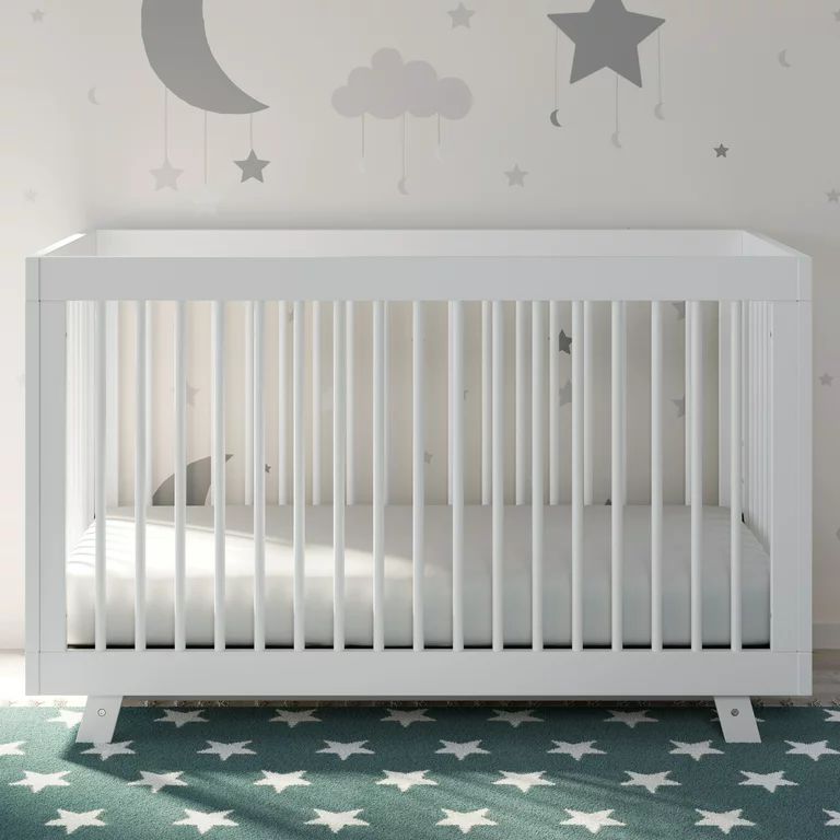 Storkcraft Beckham 3-in-1 Convertible Baby Crib, White | Walmart (US)