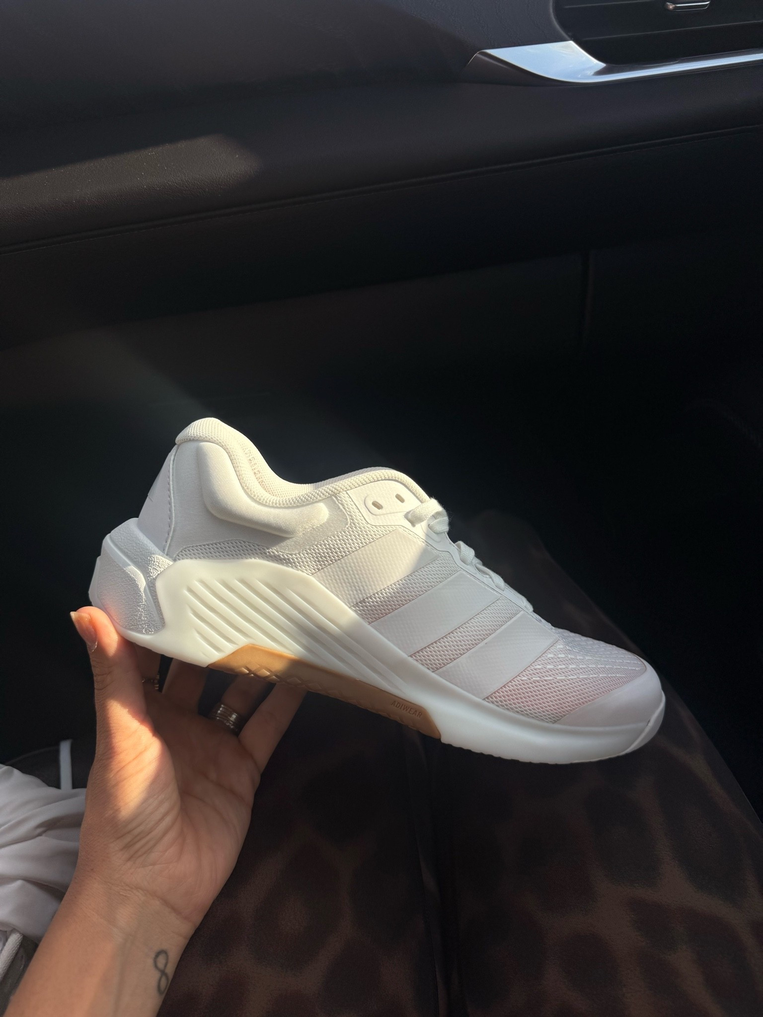 New @adidas dropset 4 training shoes! They are on sale as well! These are great lifting shoes with a solid base and wide toe. 

Weight training shoes 
Lifting shoes

#LTKfitnessgoals #LTKActive #LTKSaleAlert