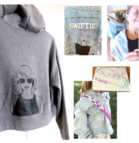 Swiftie News ✨✨✨
… best arrival (and coinciding with the best news about the movie release of coverage of Taylor’s Eras Tour coming out in October!) My fave and friend La La Lettering Ink has the best Taylor hoodies (the ‘Morning After’ meant to wear morning after attending the concert!), custom denim jackets and a smart combo of clear stadium bags with the friendship bracelet vibe Taylor’s concerts have made famous! ✨

#LTKfamily #LTKSeasonal