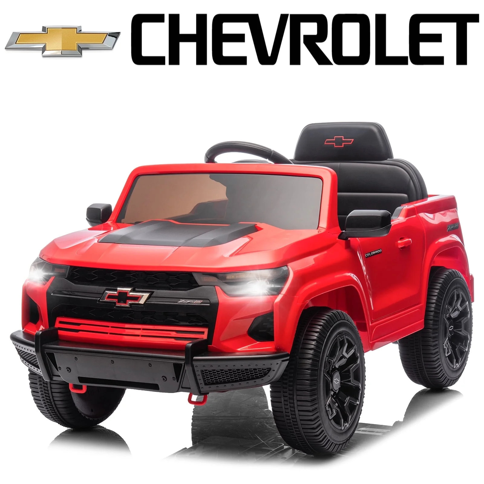 UBesGoo 12V Licensed Chevrolet Colorado Electric Ride on Car Toy for Toddler Kid w/ Remote Contro... | Walmart (US)