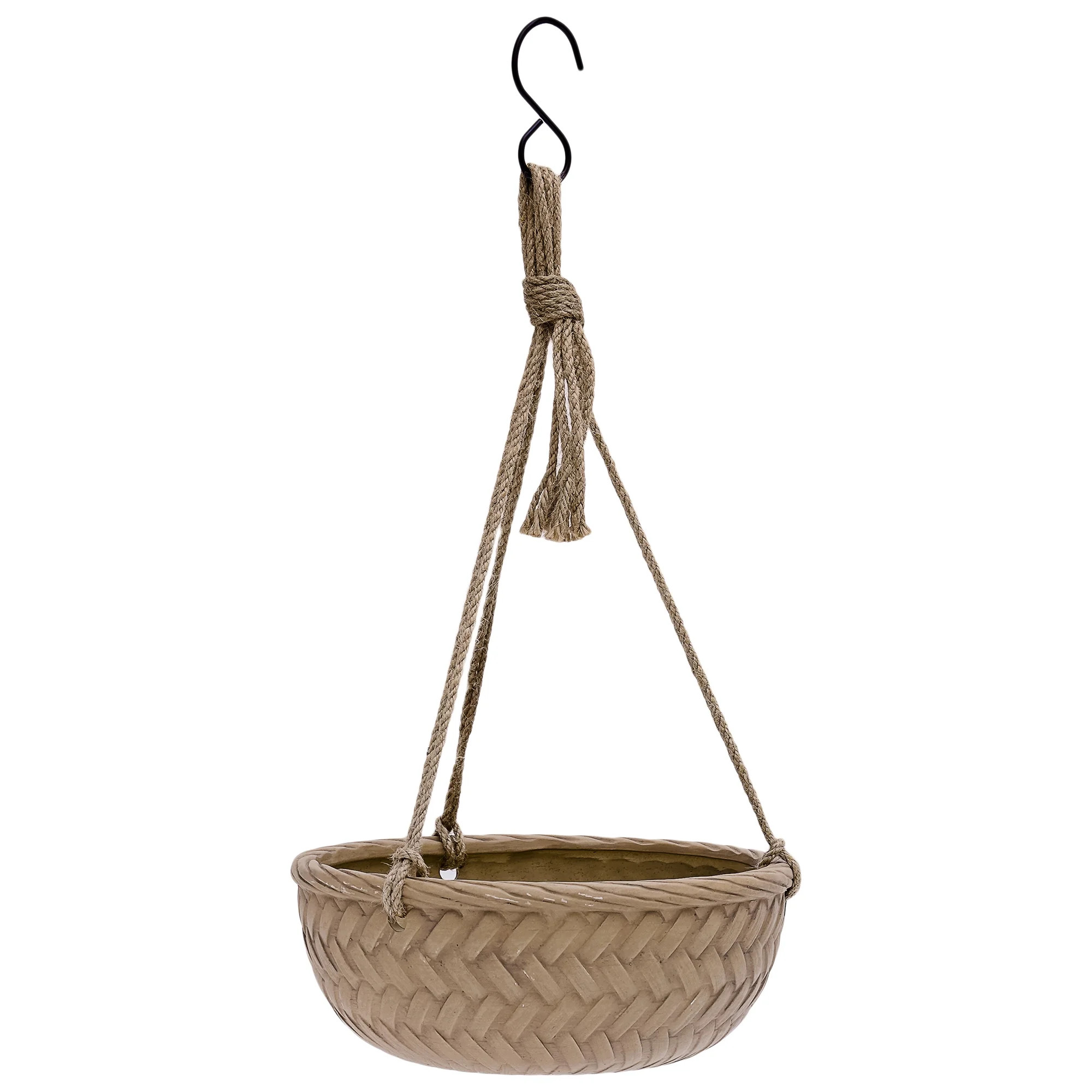 Better Homes & Gardens Prater 4" Weaves Round Hanging Planter | Walmart (US)