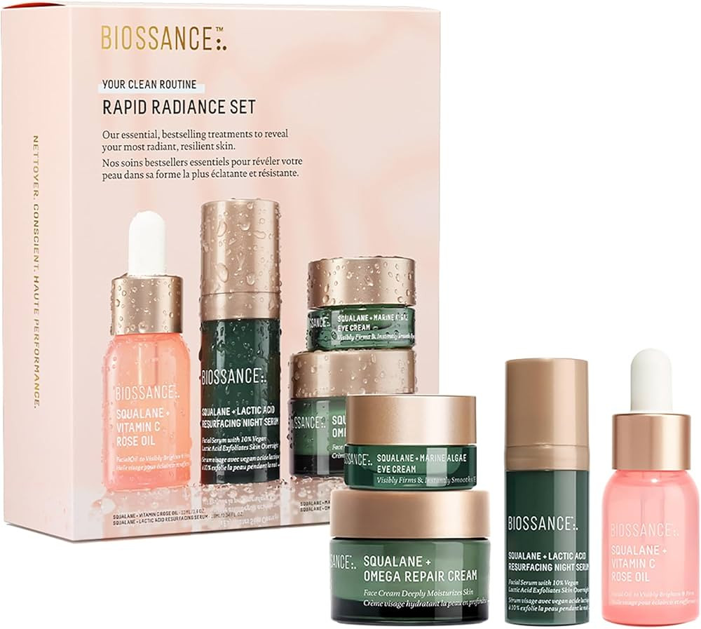 Biossance Rapid Radiance Set | Amazon (US)