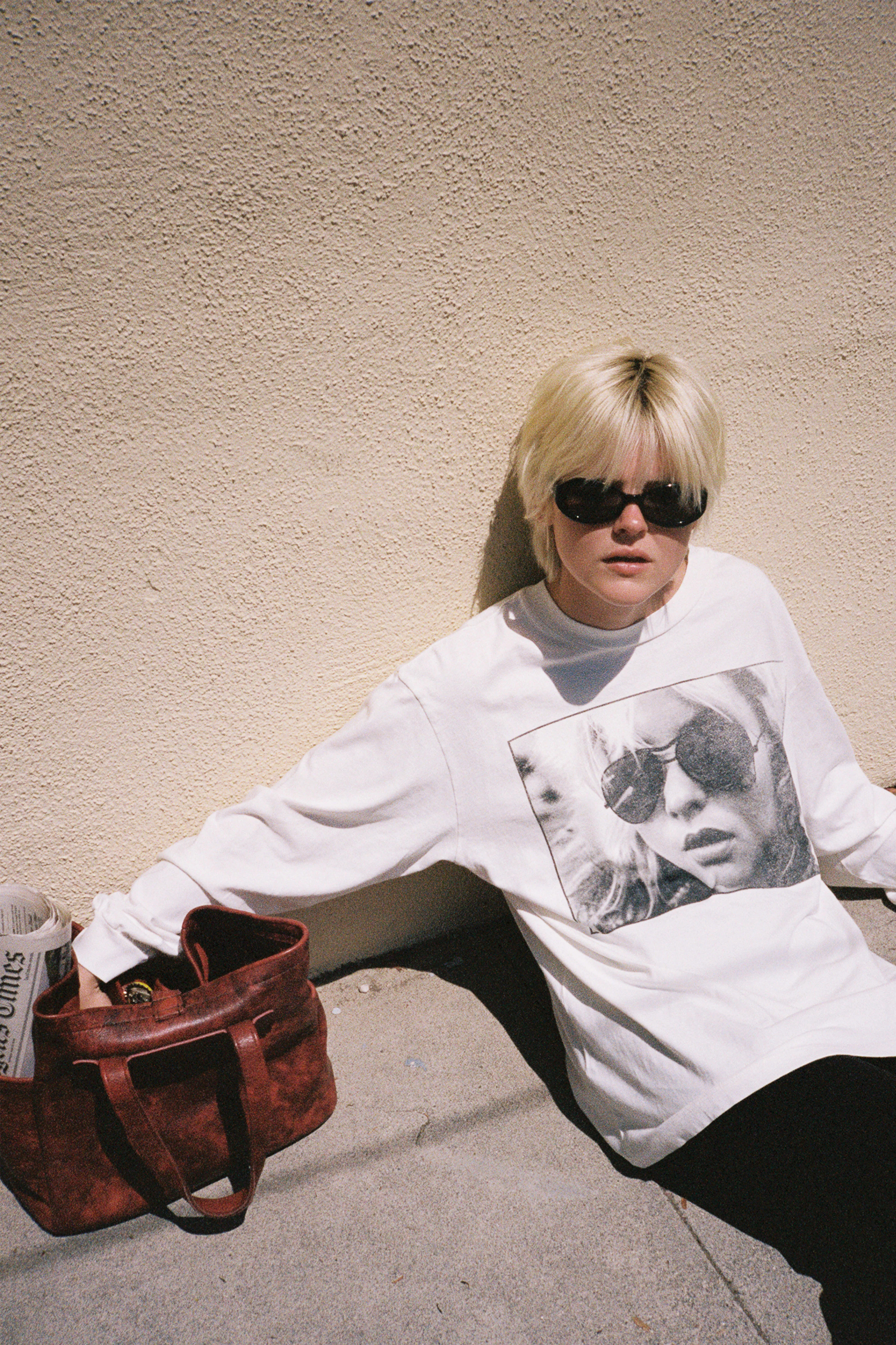 Chris Stein Debbie Sunglasses Photo Oversized Long Sleeve | Daydreamer