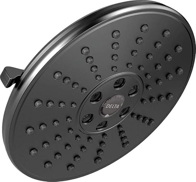 Amazon.com: Delta Faucet 3-Spray Touch-Clean H2Okinetic Shower Head, Matte Black 52688-BL : Every... | Amazon (US)