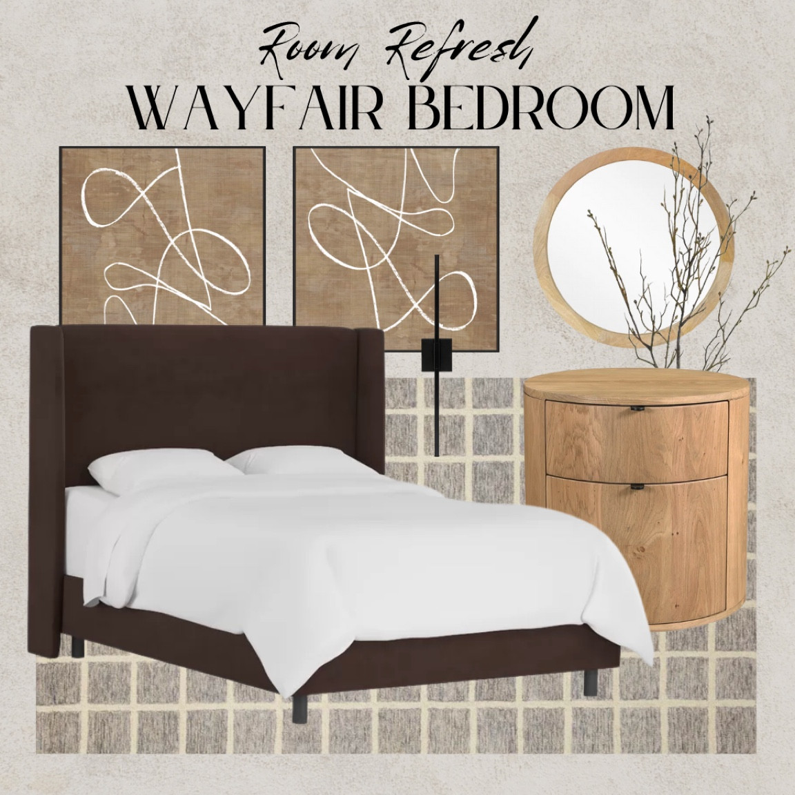 Wayfair bedroom refresh! #wayfair #wayfairfind #roomrefresh #ltk 

#LTKhome #LTKSeasonal #LTKFind