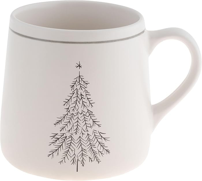 Karma Gifts, Winter White Mug, Christmas Tree 18 OZ | Amazon (US)