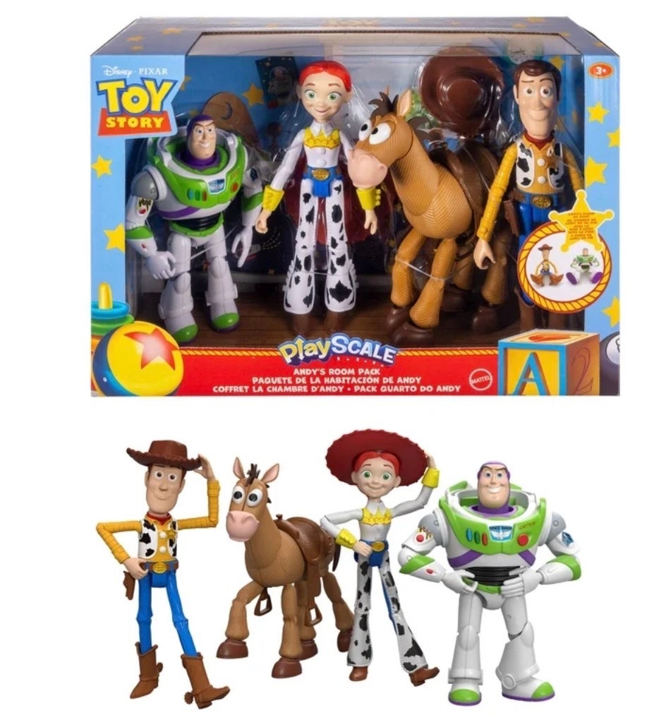 Toy Story
Woody
Jessie 
Buzz 
Bullseye

#LTKKids #LTKmomlife #LTKdayinmylife